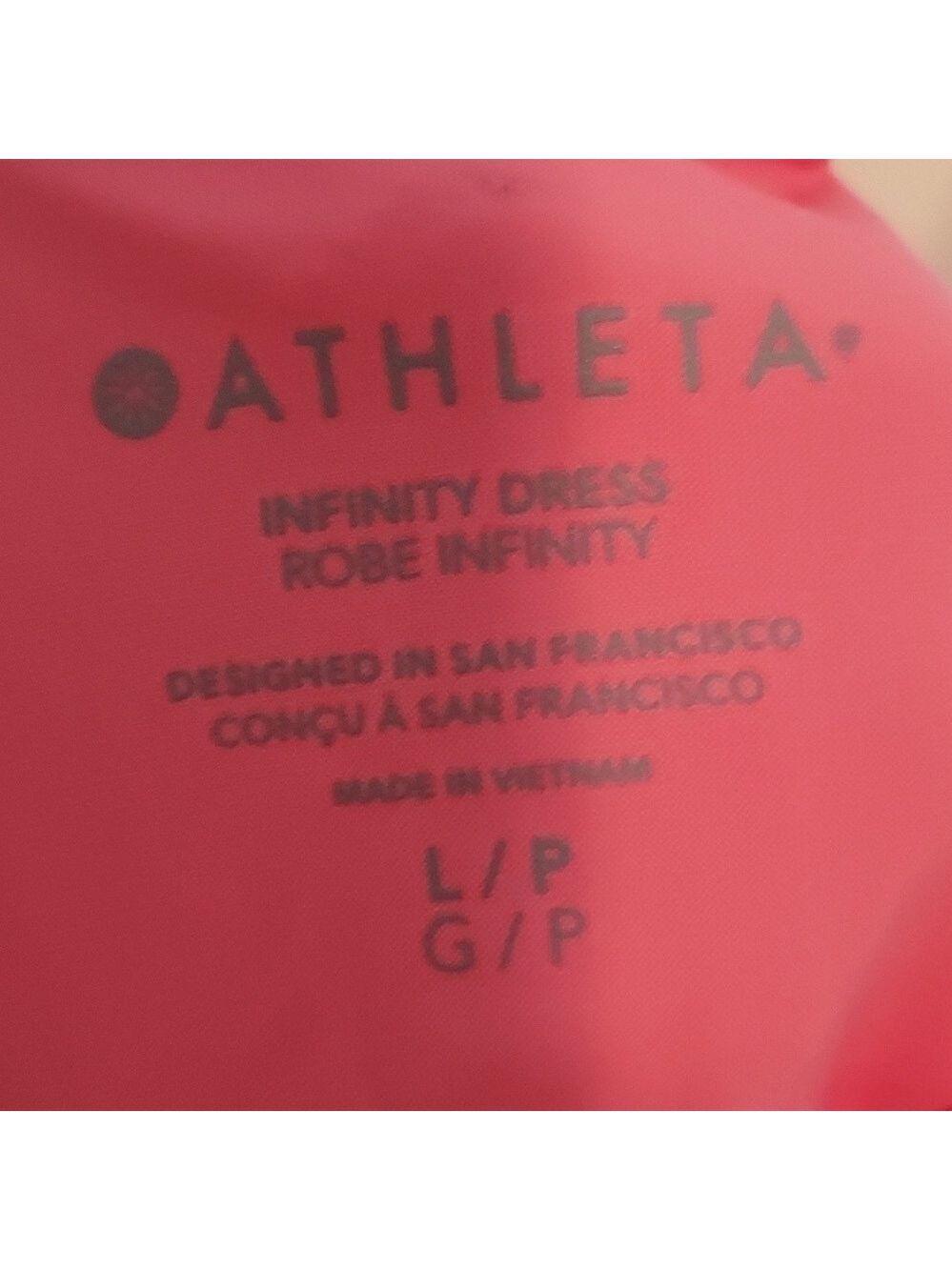 Athleta Infinity Exercise Dress in Coral Petal - Picture 10 of 16